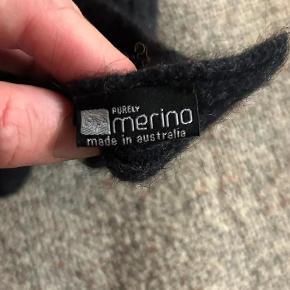 Purely Merino Dark Gray Scarf